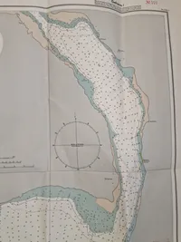 Originalt tysk Kriegsmarine kort - ww2