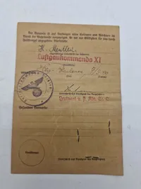 Samling originale ww2 effekter