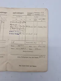 Samling originale ww2 effekter
