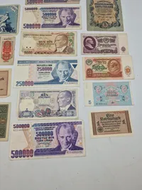 Samling originale pengesedler