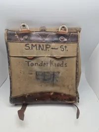 Original tysk Affe, ww1. Super stemplet, og med mulighed for research