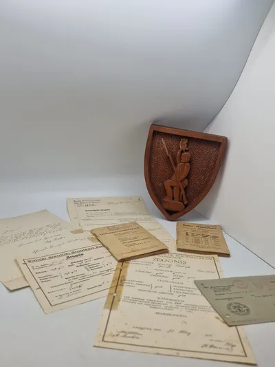 Originalt tysk ww1 lot mm.