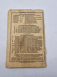 Originalt tysk ww1 lot mm.