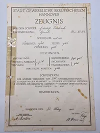 Originalt tysk ww1 lot mm.
