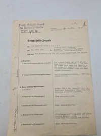 Originalt tysk ww1 lot mm.