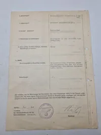 Originalt tysk ww1 lot mm.