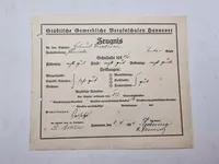Originalt tysk ww1 lot mm.
