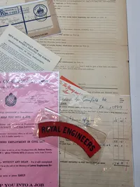 Originalt Lot fra Royal Engineers