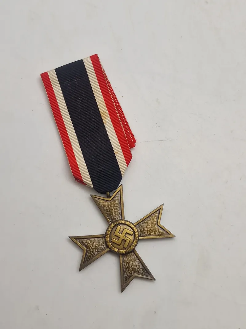 WW2 German Kriegsverdienst Kreuz War Merit Cross Without Swords