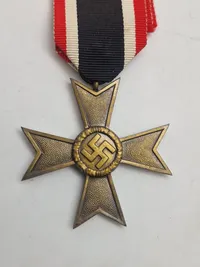 WW2 German Kriegsverdienst Kreuz War Merit Cross Without Swords