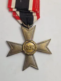 WW2 German Kriegsverdienst Kreuz War Merit Cross Without Swords
