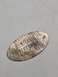 Originalt tysk volkstum id brik