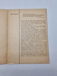 FÜHRER DURCH DIE
GEDENK- AUSSTELLUNG
Weltkrieg
1914
1918
BREHM-HAUS 200
JULI-SEPTEMBER 1932