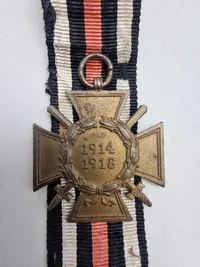 Originalt ehrenkreuz für frontkämpfer med Hersteller Richard Sieper & Söhne Lüdenscheid