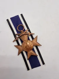 Originalt Bayern WW1, Militär Verdienstkreuz 3.Klasse am Band