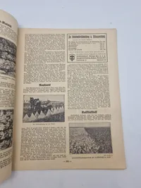 Originalt WW2 “Wochenblatt der Landesbauernschaft Sachsen" (Ugeblad for Sachsens Landbrugssammenslutning)