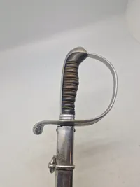 Original Dansk officerssabel med graveret klinge