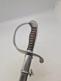 Original Dansk officerssabel med graveret klinge