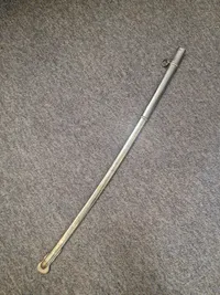 Original Dansk officerssabel med graveret klinge