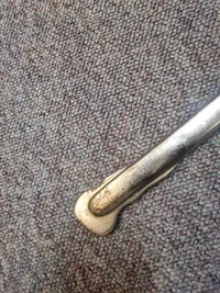 Original Dansk officerssabel med graveret klinge