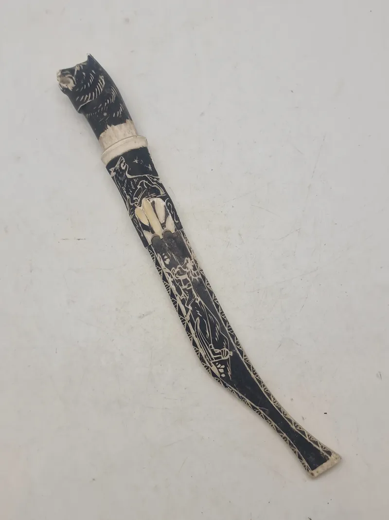 Original finsk Helhornskniv