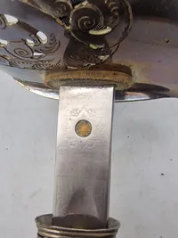 Original Engelsk WW1 officerssabel