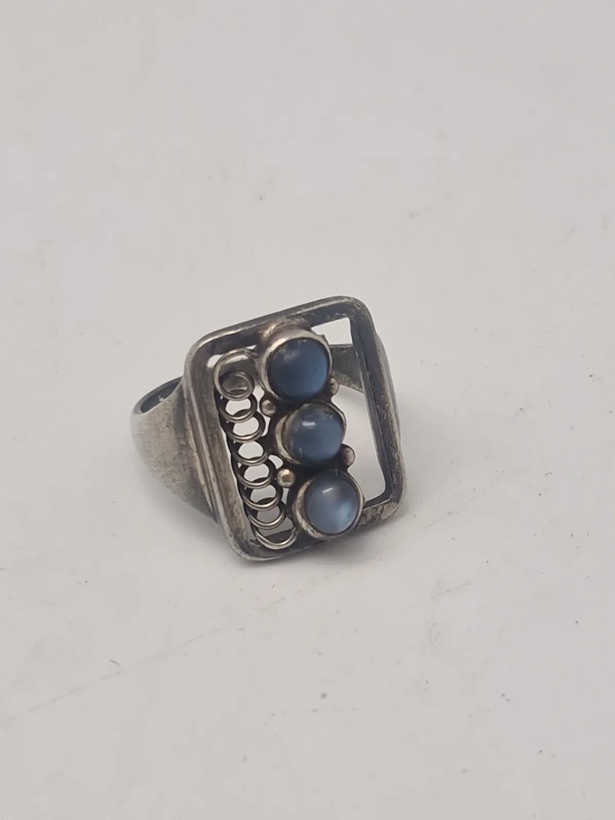 Fingerring, sterlingsølv - Just A.