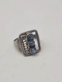 Fingerring, sterlingsølv - Just A.
