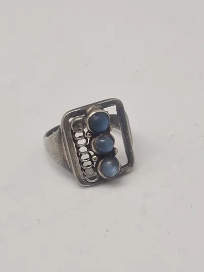 Fingerring, sterlingsølv - Just A.