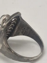 Fingerring, sterlingsølv - Just A.