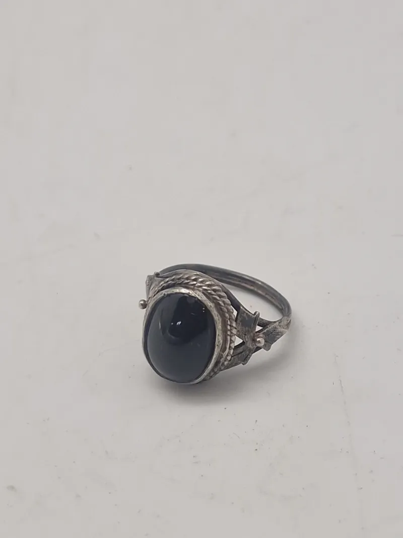 Fingerring 830 sølv