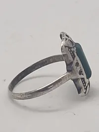 Fingerring 830 sølv (Art Deco)