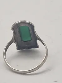 Fingerring 830 sølv (Art Deco)