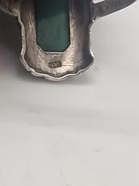 Fingerring 830 sølv (Art Deco)