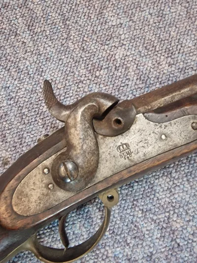 Original Tysk 1848-50 forlader, senere brugt til jagt