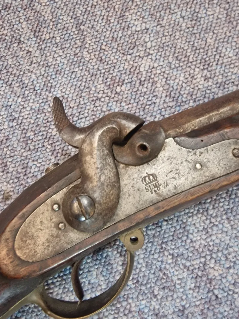 Original Tysk 1848-50 forlader, senere brugt til jagt