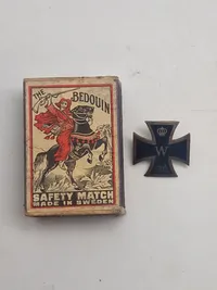 Originalt 1. Weltkrieg, Patriotrisches Abzeichen, Eisernes Kreuz 1914