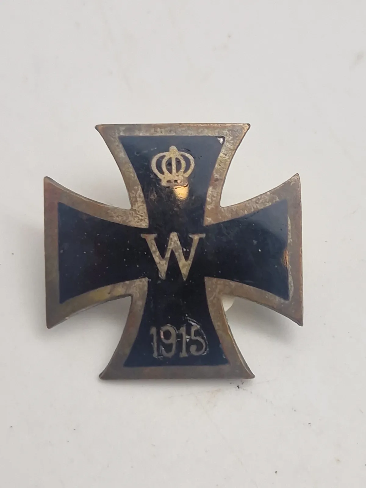 Originalt 1. Weltkrieg, Patriotrisches Abzeichen, Eisernes Kreuz 1914