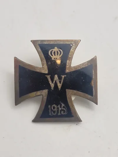 Originalt 1. Weltkrieg, Patriotrisches Abzeichen, Eisernes Kreuz 1914