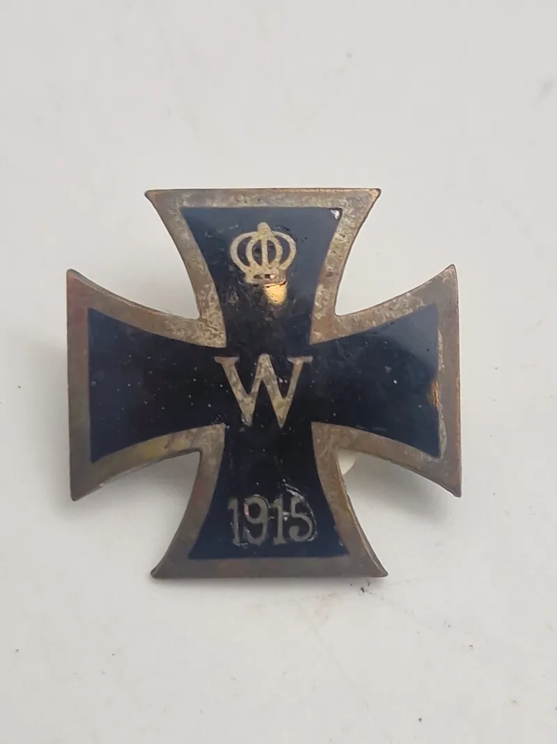 Originalt 1. Weltkrieg, Patriotrisches Abzeichen, Eisernes Kreuz 1914