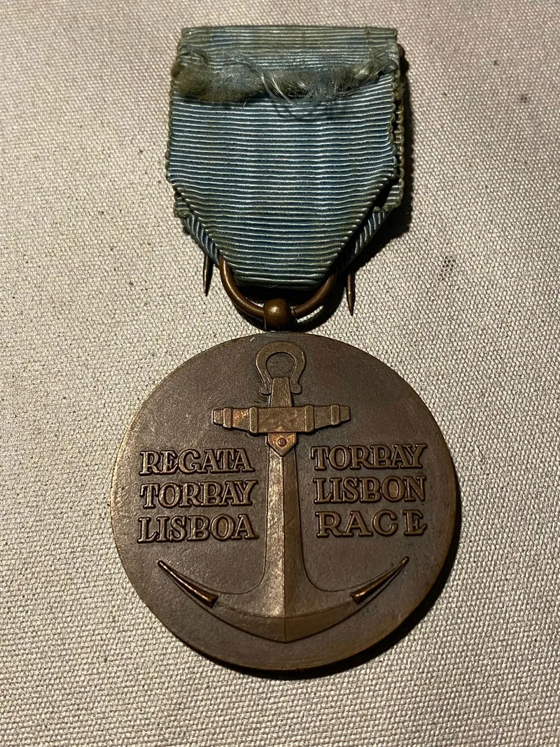 Original portugisisk sejlsports medalje