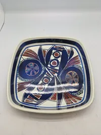 Royal Copenhagen Tenera Fajance skål/fad, designet af Inge Lise Koefoed.