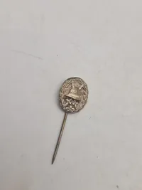 Original Verwundetenabzeichen in Silber (Nål)
