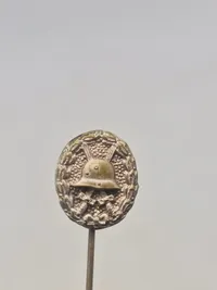 Original Verwundetenabzeichen in Silber (Nål)