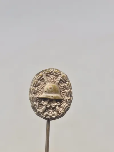 Original Verwundetenabzeichen in Silber (Nål)