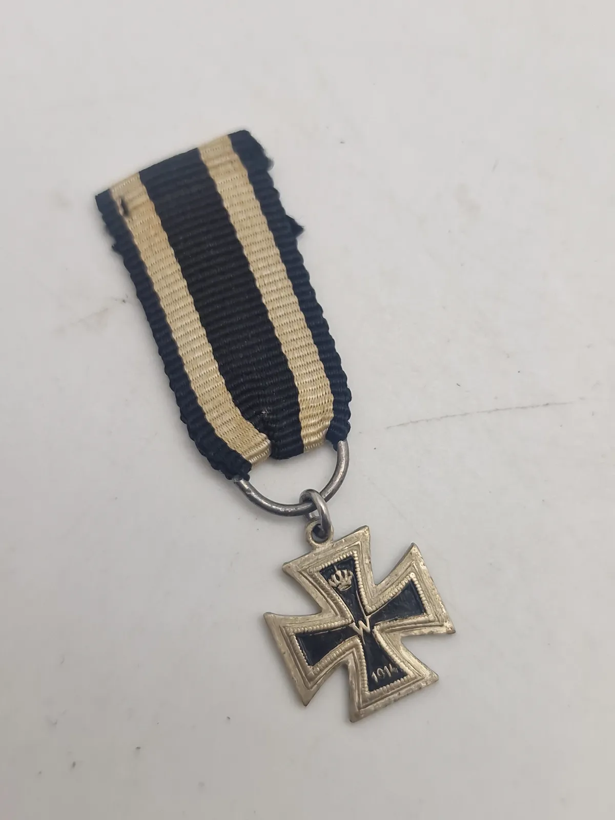 Originalt ww1 miniature eisernes kreuz