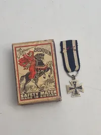 Originalt ww1 miniature eisernes kreuz