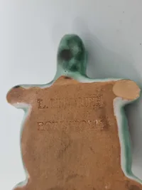 L. Hjorth porcelæns skildpadde