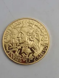 Original dansk mindes medalje