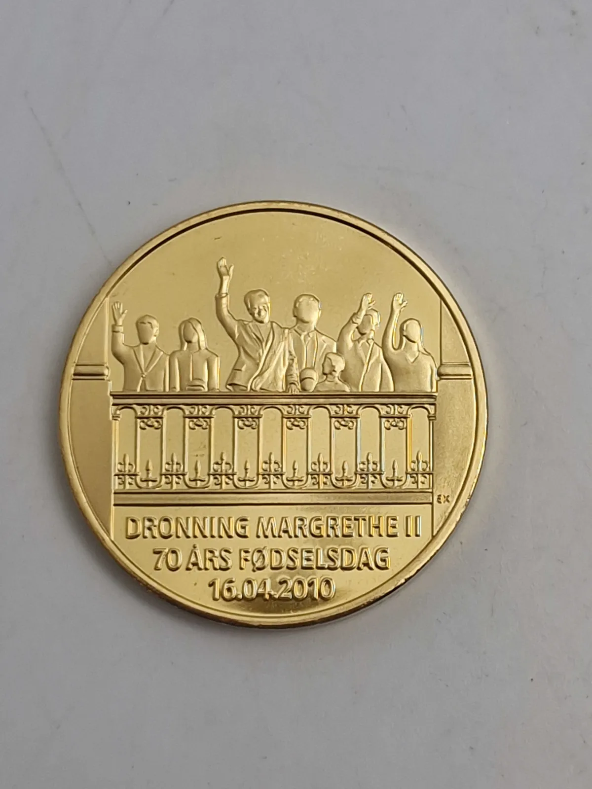 Original dansk mindes medalje